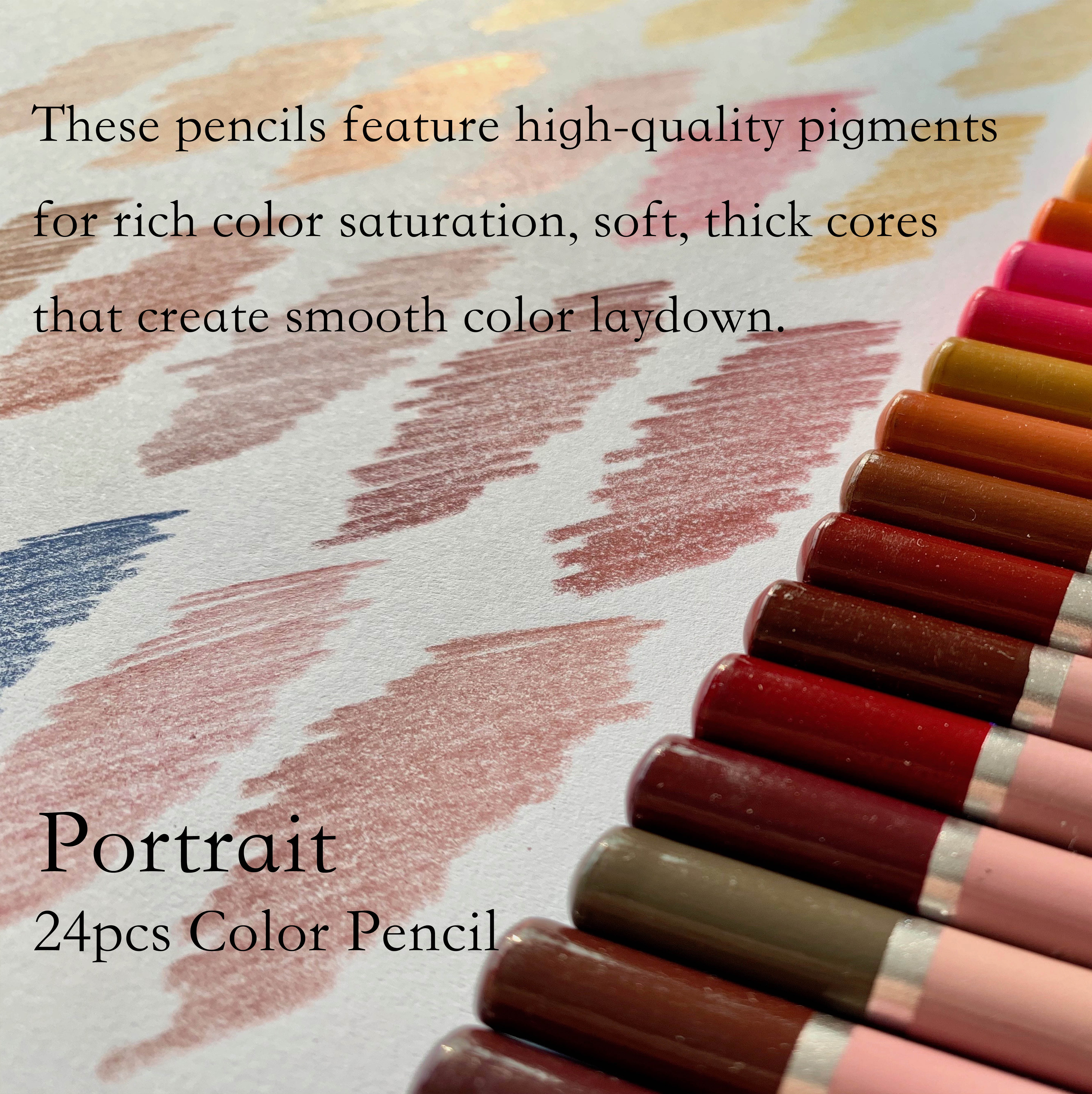 Portrait color pencil