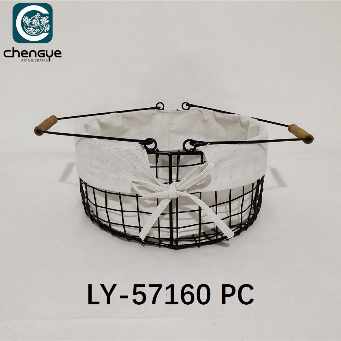 handmade wire storage baskets metal with liners