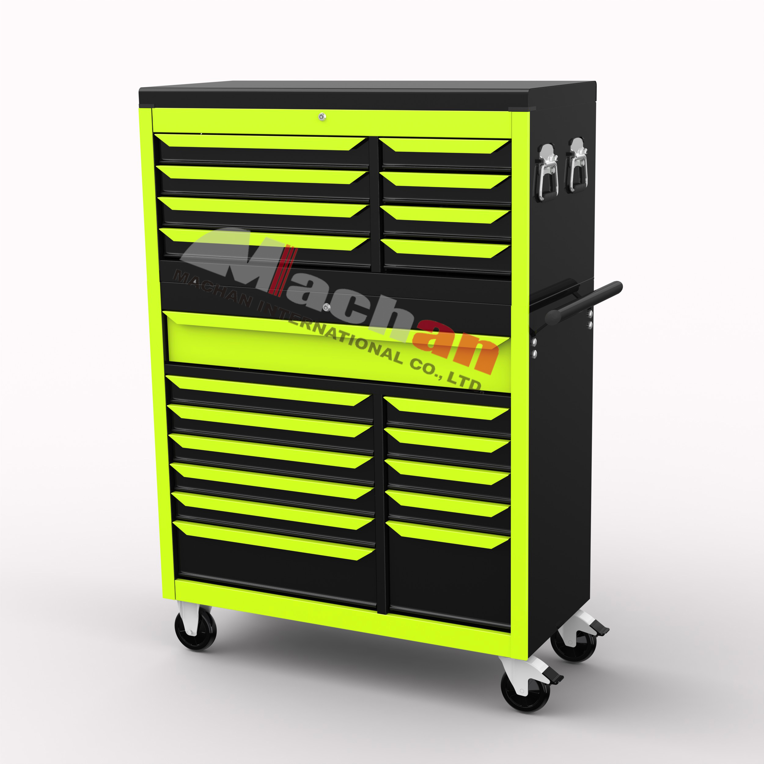 42'' 14 drawer tool box combo