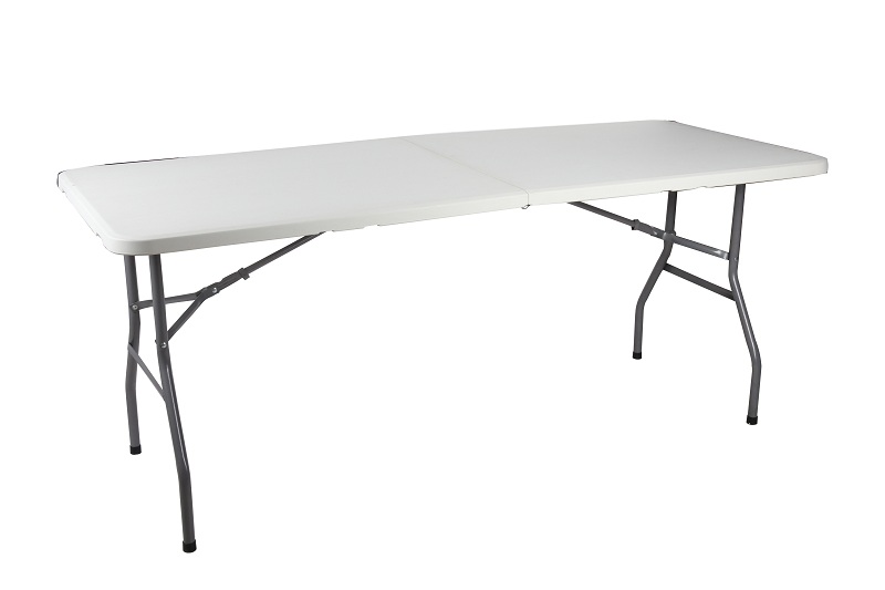 Hdpe 6ft Folding In Half Table