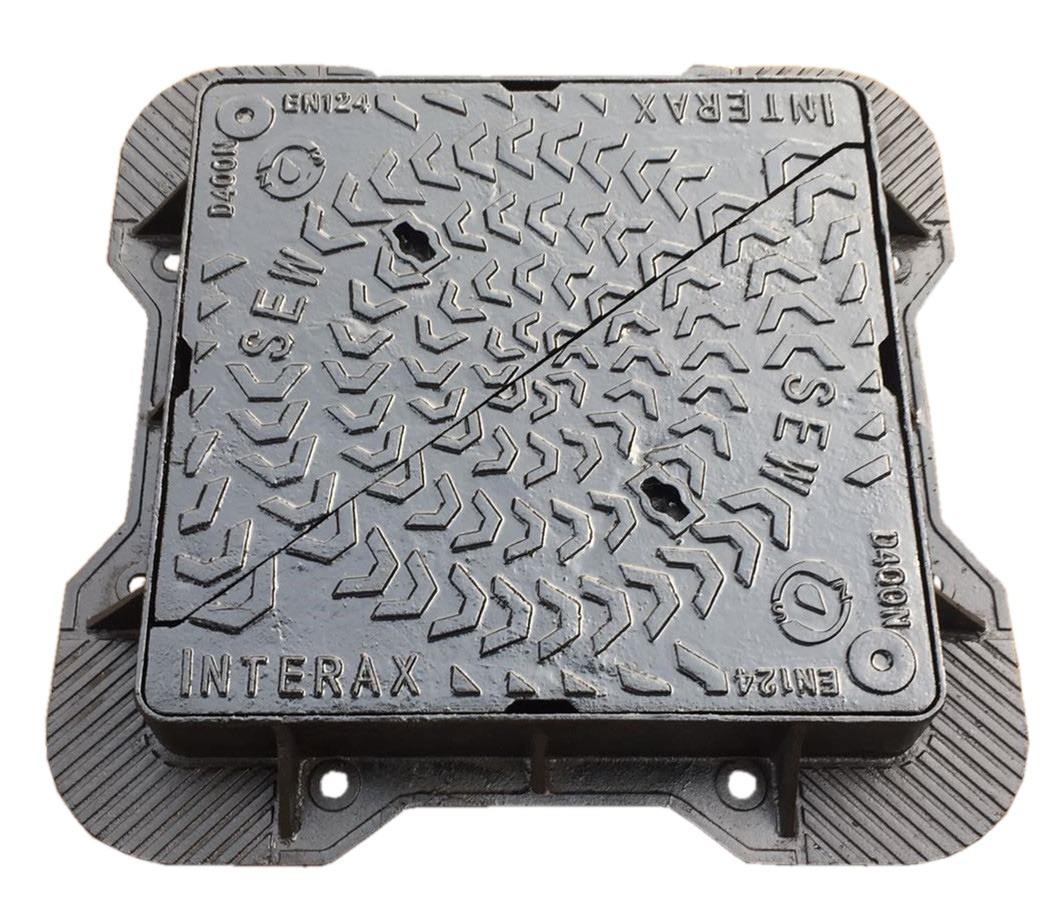 Double triangles manhole cover
