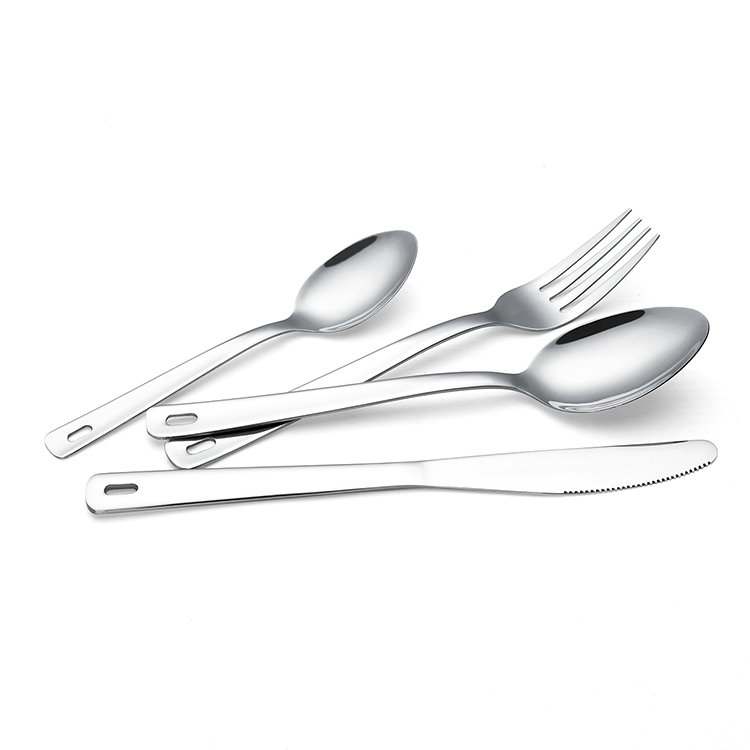 High Quality Hotel Restaurant Cutlery Set Stainless Steel Hunging Set