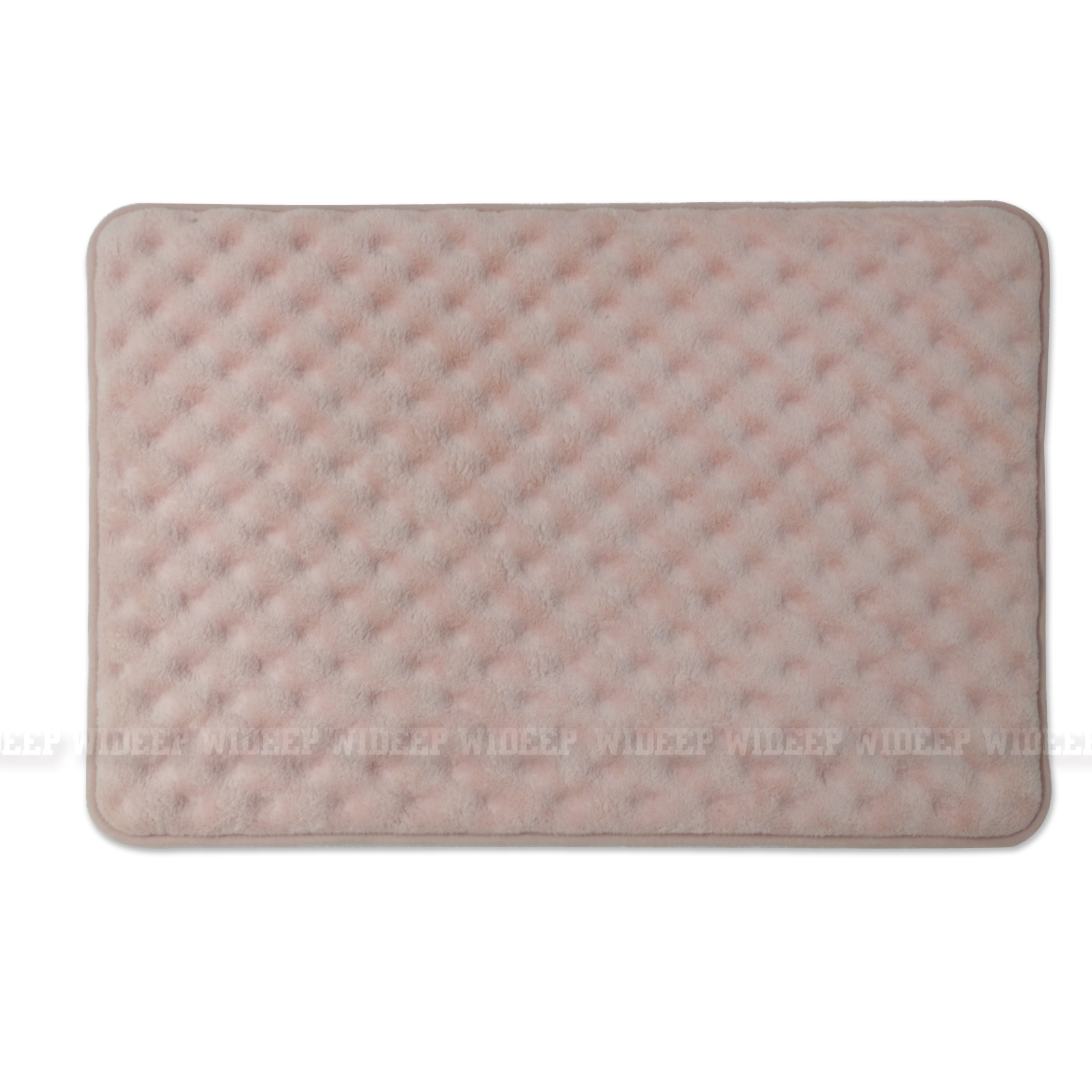 Egg memory foam bath mat