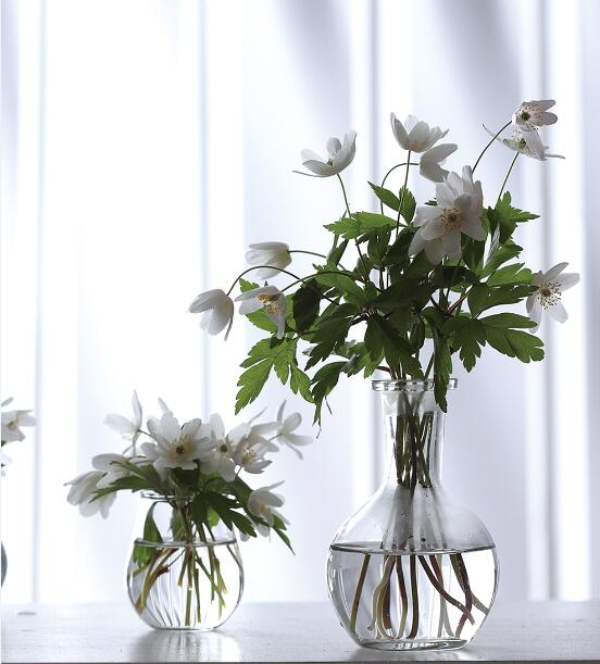 Glass Flower Arrangement