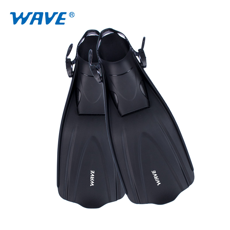 Adult free diving equipment open heels swimming fins