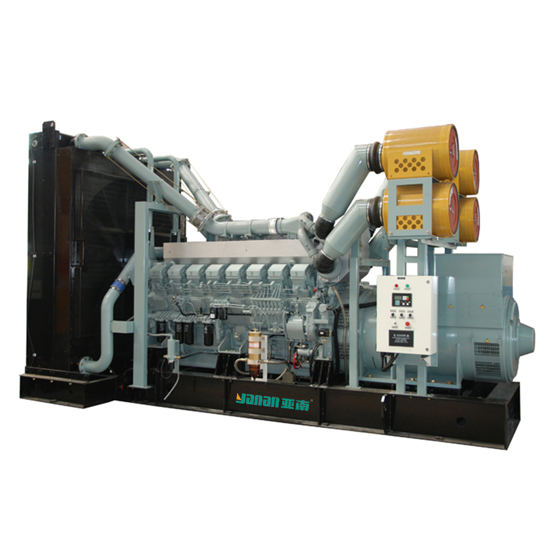 Yanan Sl Series Open Type Genset , Powered By Mitsubishi