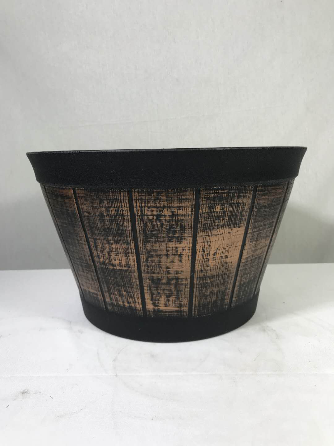 Plastic Whiskey Barrell