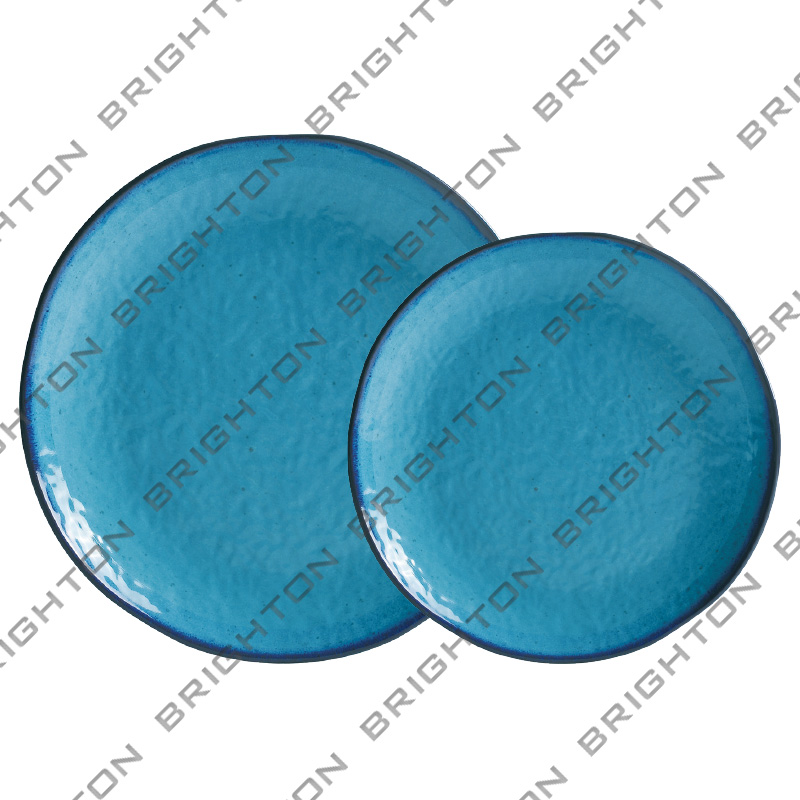 Brighton 100% Melamine Tableware (Rustic Charm Collection) Hammered Irregular Melamine dinnerware Melamine new design
