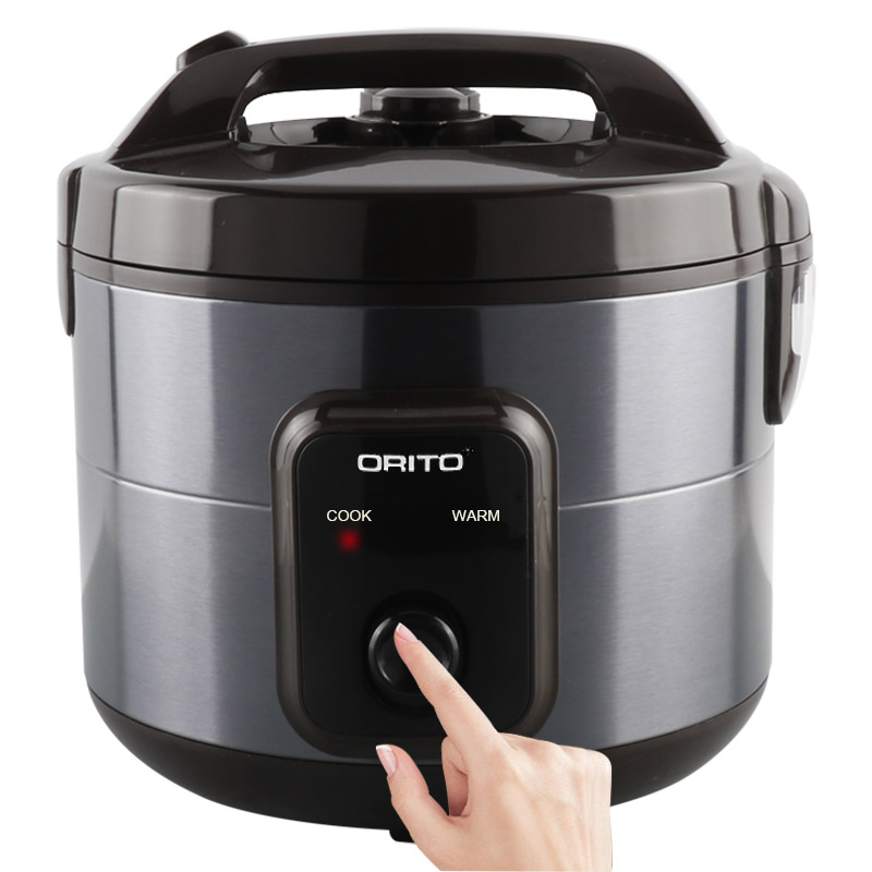 001 Orito Brand 700W deluxe electric rice cooker with new style panel