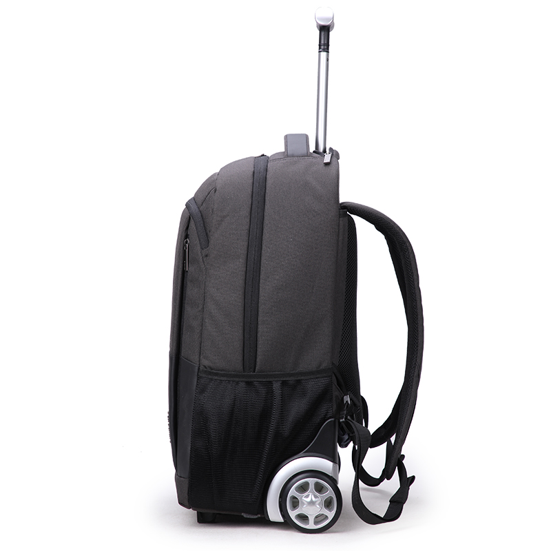 Aoking ABS Multifunctional Anti-dirt Wheeled Business Trolley Travel Backpack