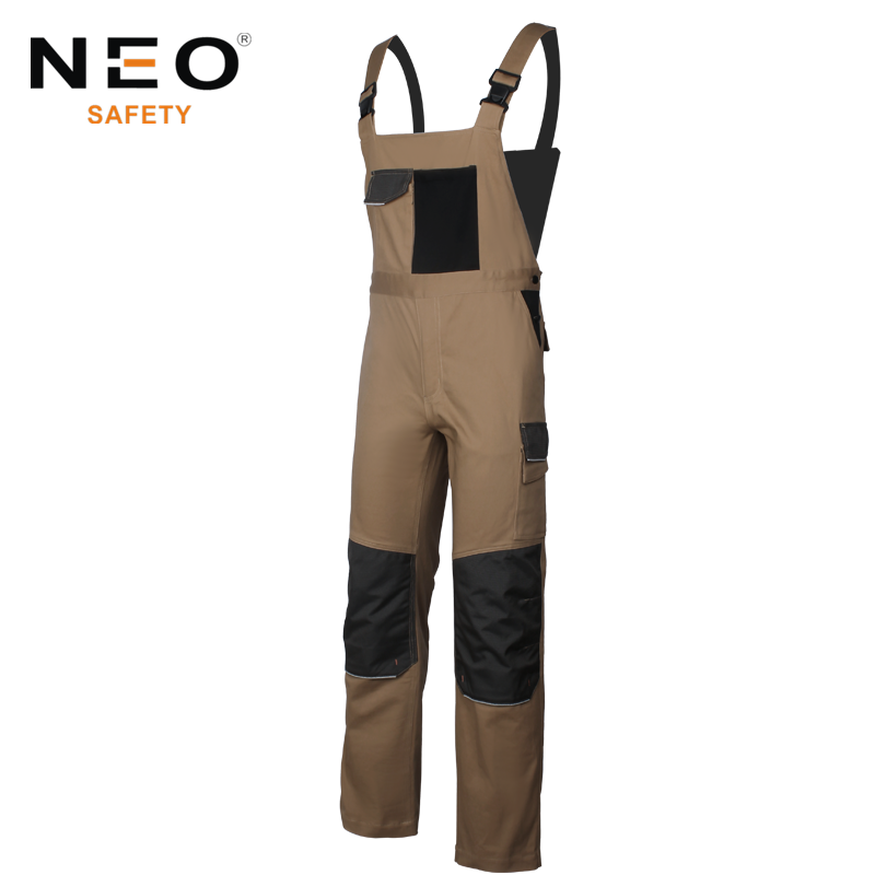 Fashion Mens Spandex Bib Pants with Multi Pockets
