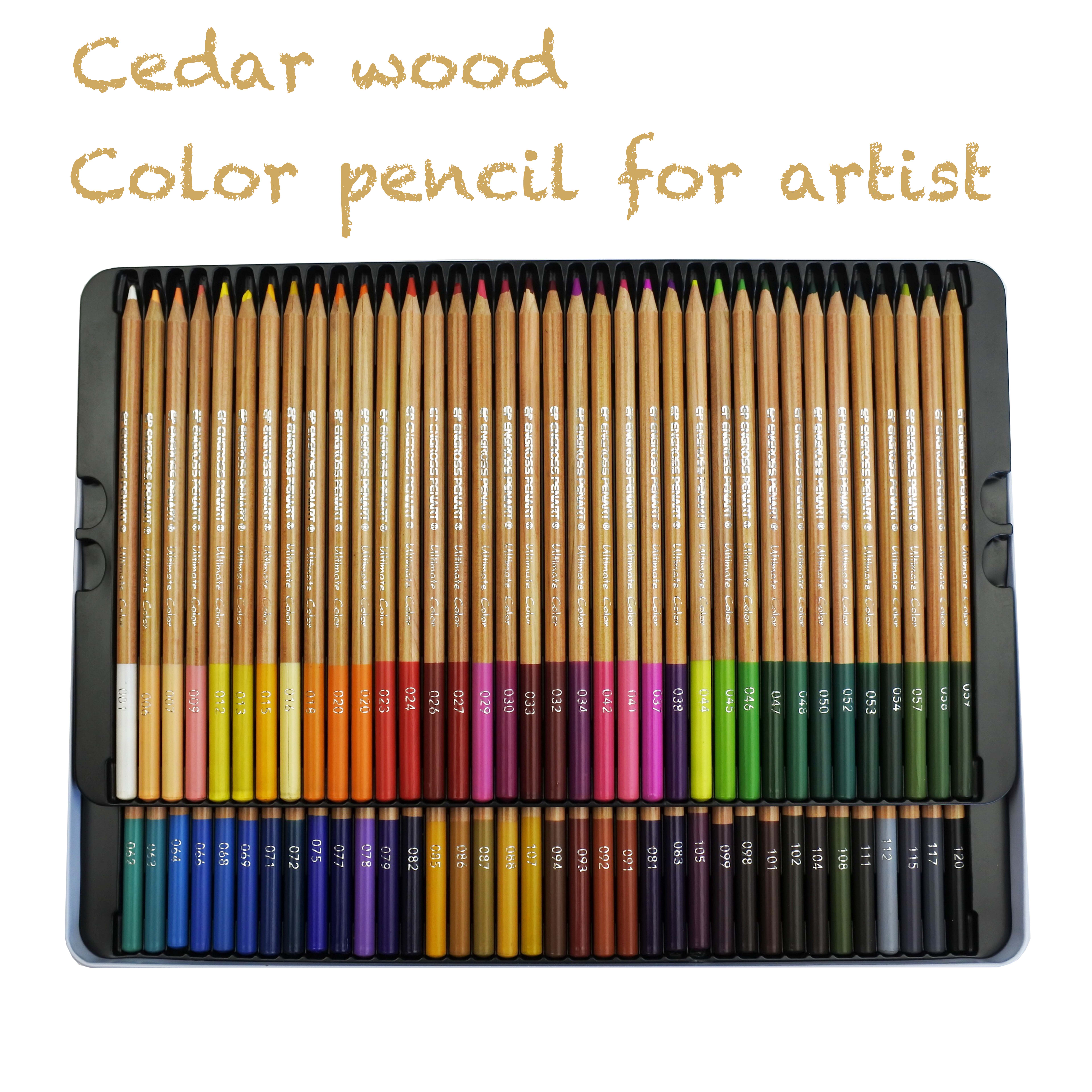 color pencil cedar wood, natural wood color pencil