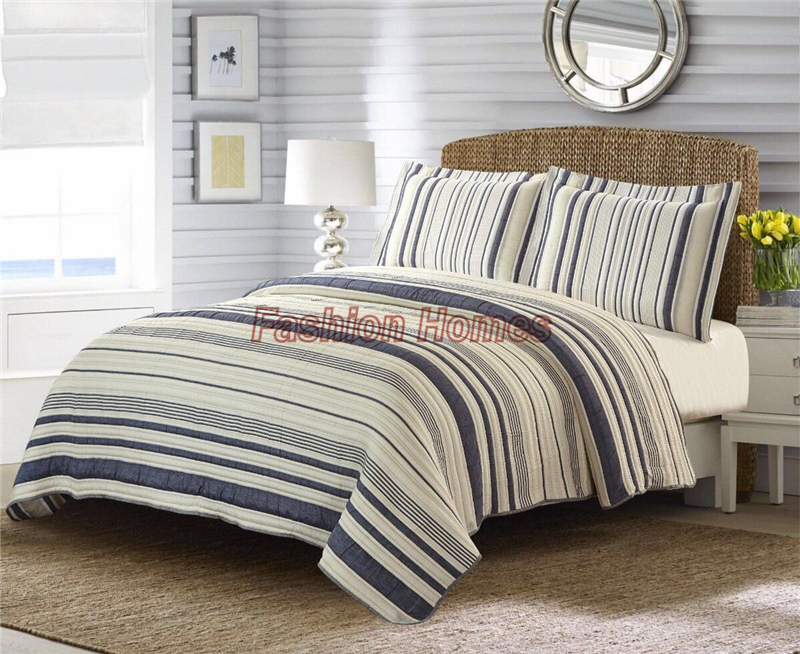 2020 Hot Selling Yarn-dyed Stripe Jacquard Quilt