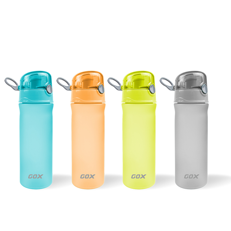GOX Tritan Water Bottle With Carry Loop BPA free For Fitness, Outdoor Enthusiasts