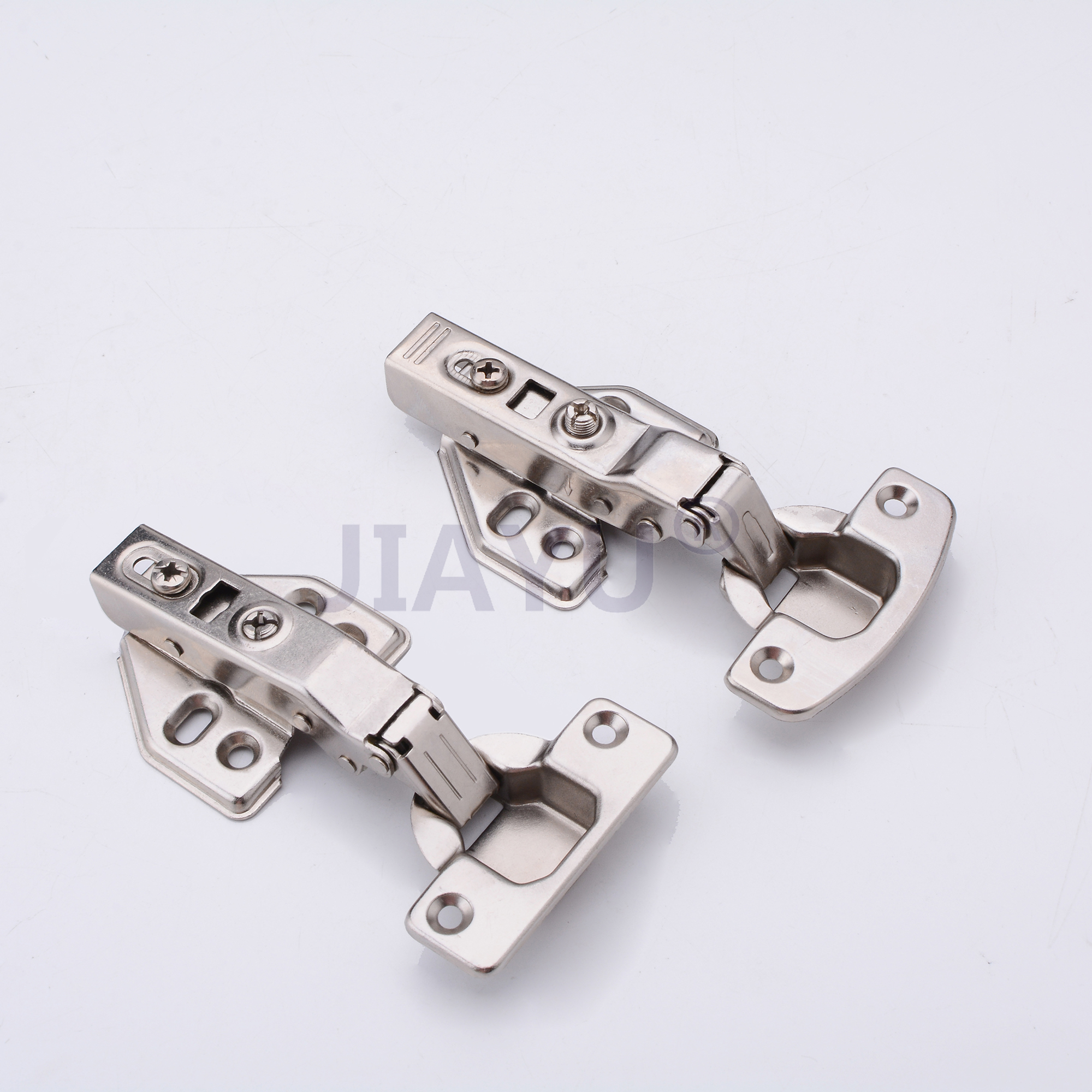 961 Iron Nickel Plating Stainless Steel Plane Mounting Plate Longe Pipe Slide-on Hinge