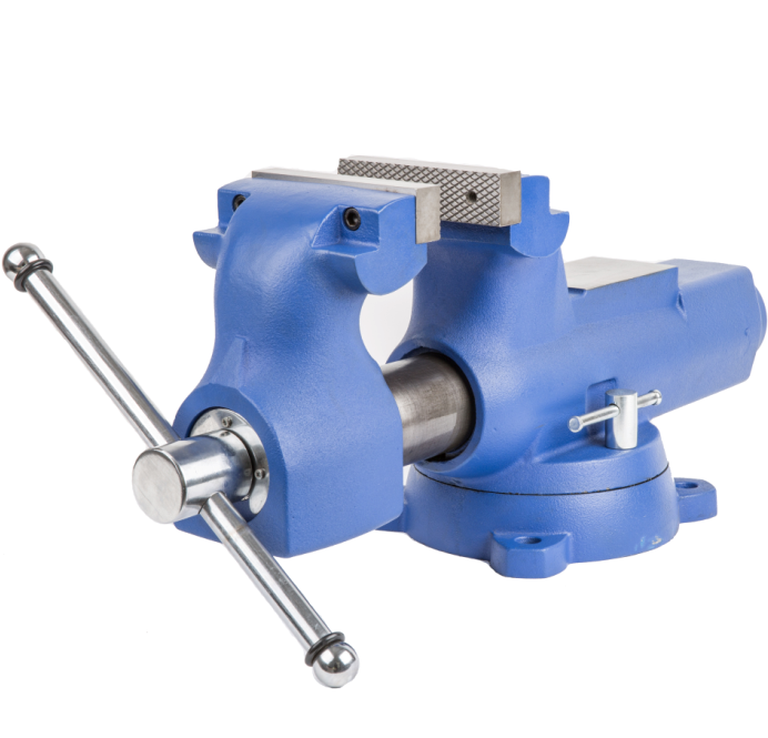 600S Industrial Ductile Iron Round Bench Vise 6IN