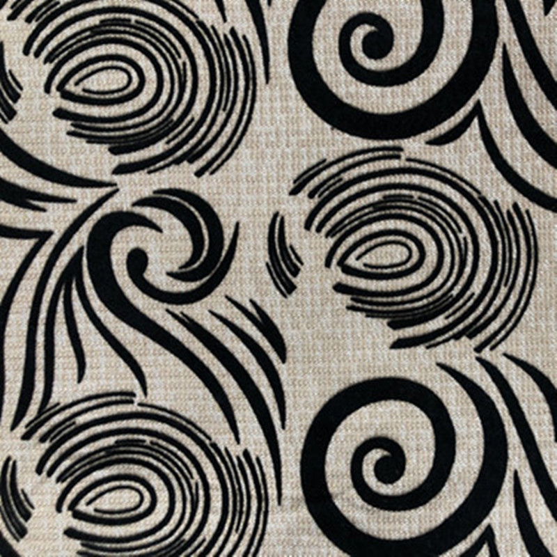 Flocking Sofa Fabric