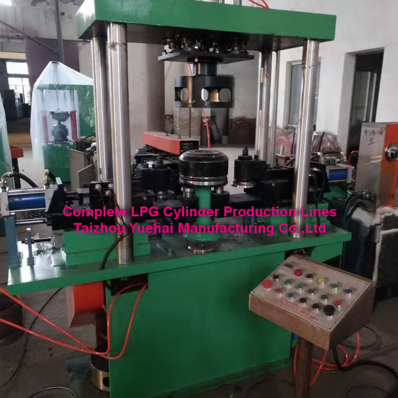 LPG Cylinder Trimming, Cleaning, Beading Machine