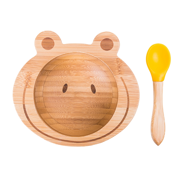 bamboo baby suction bowl