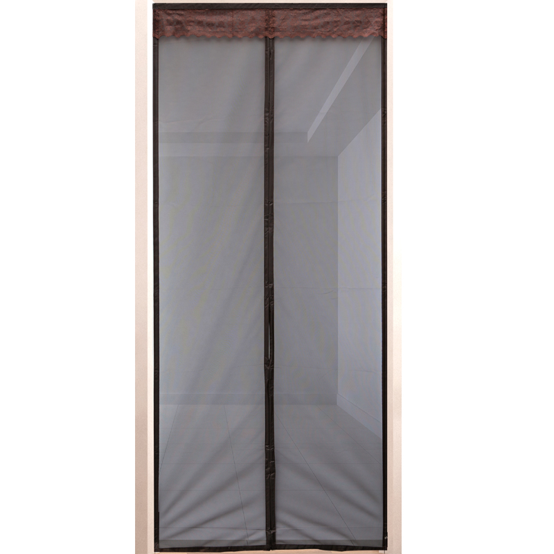 High quality plain mesh magnetic screen door