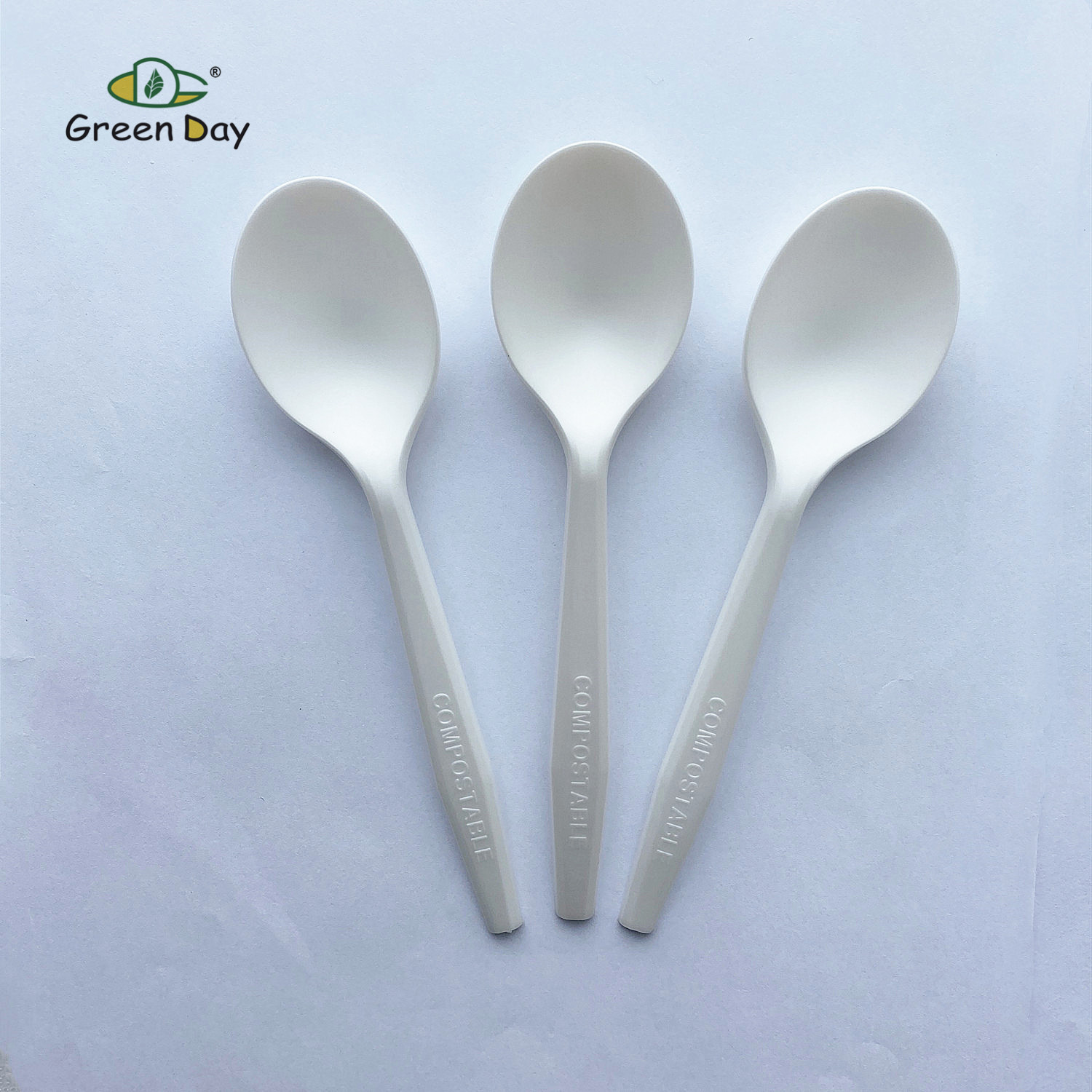 Premium Series CPLA Soup Spoon-Natural White
