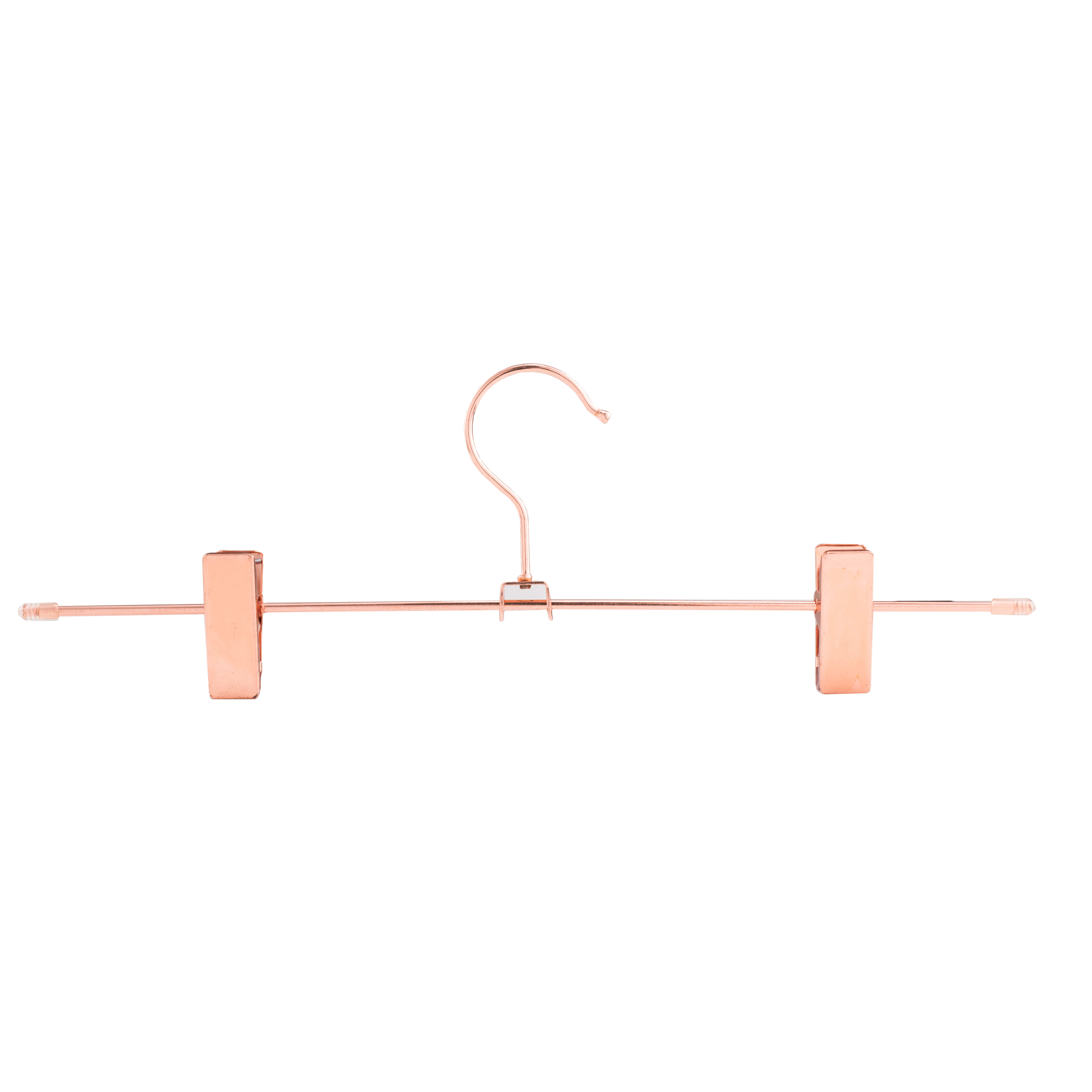 Heavy Duty Polished Metal Top Pant Suit Hangers