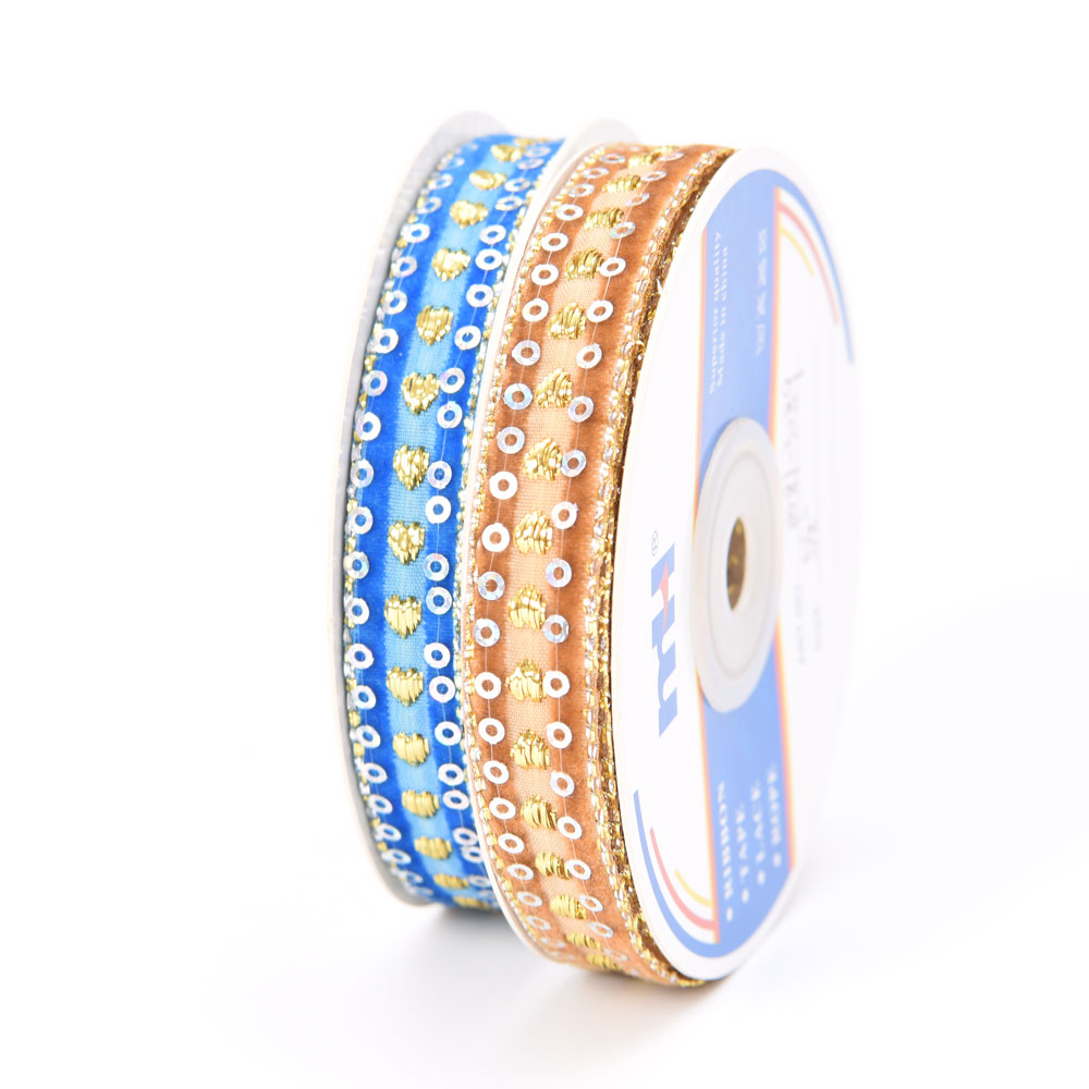 Metallic Velvet Ribbon