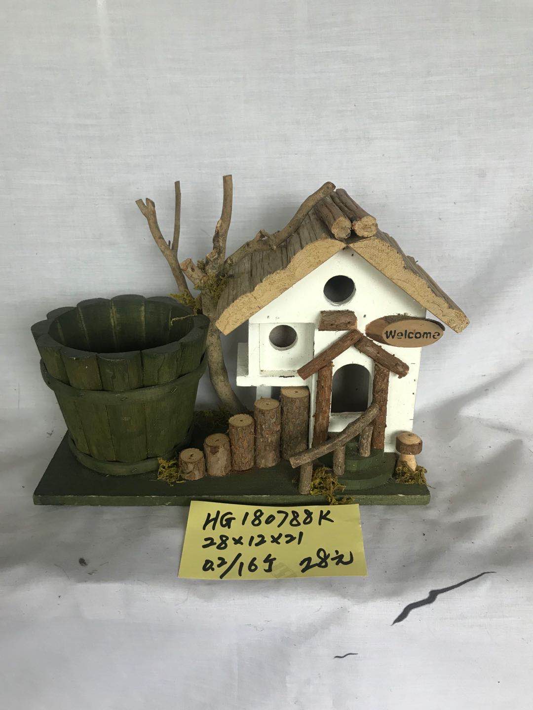 Wooden Flowerpot