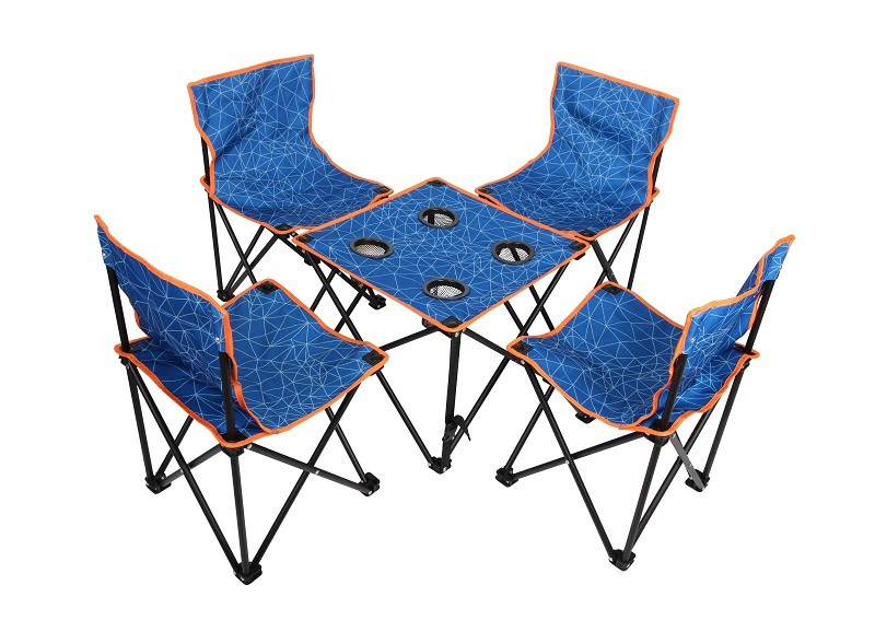 Kids camping table and chair