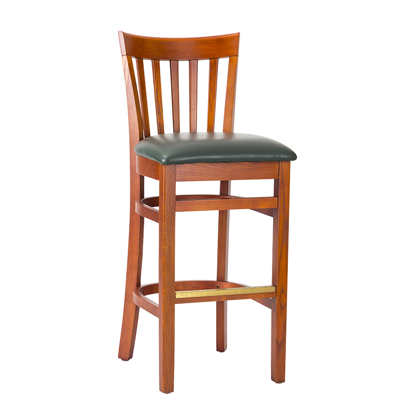 Solid Wood Barstool Counter Stool Restaurant Coffee Shop Nifght Bar High Bar Chair