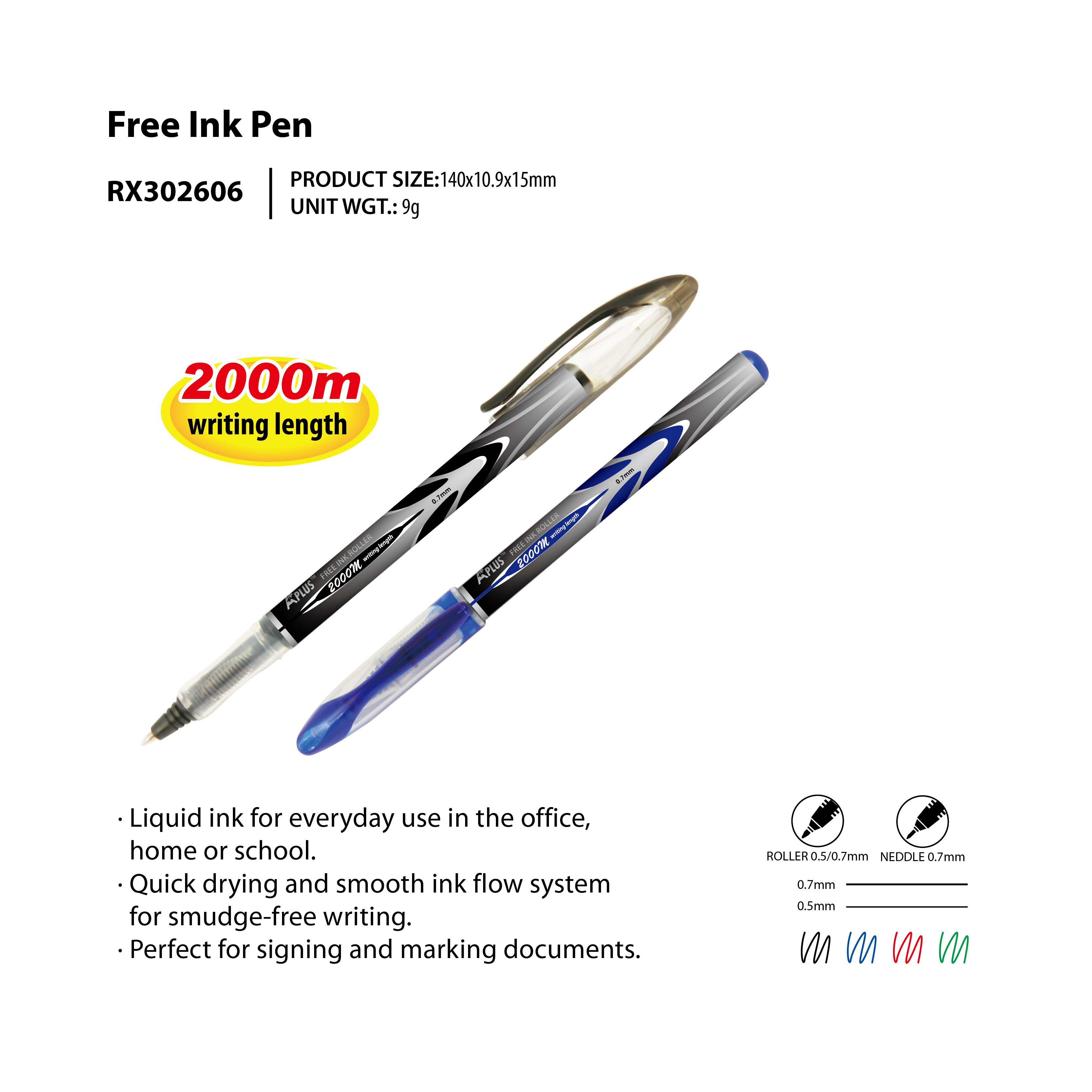Free Ink Pen