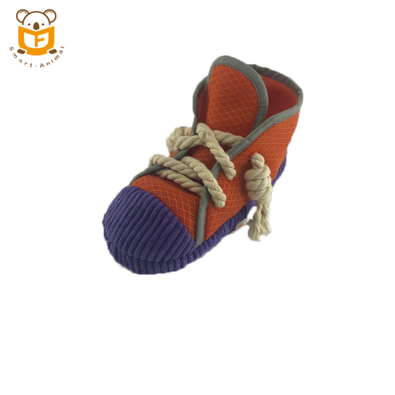 Shoes pet chew toy cat dog play toy plush stuffed pet toys