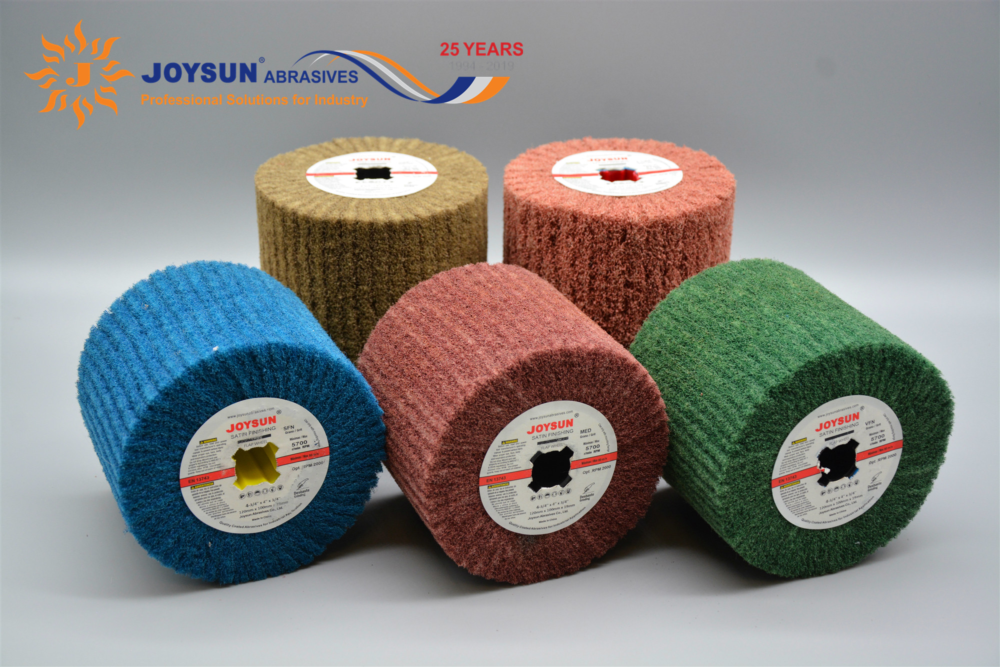 Non-Woven Satin Finish Drums