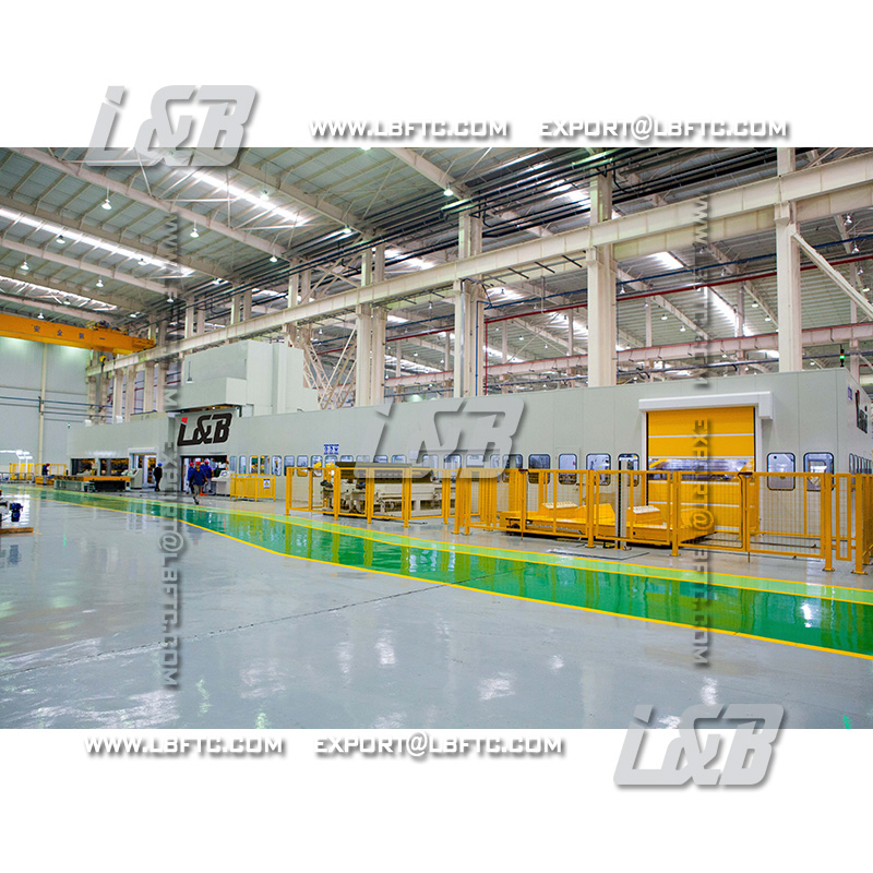 BL blanking line with oscilating shears