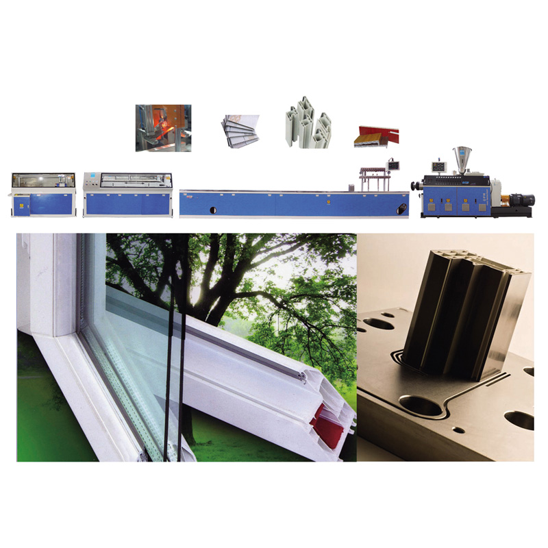 PVC Profile Extrusion Line
