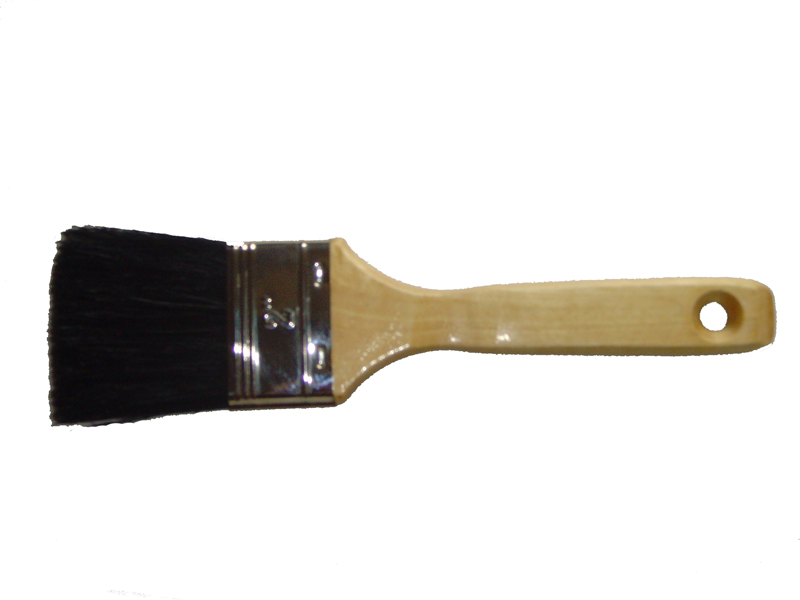 Paint brush white bristle