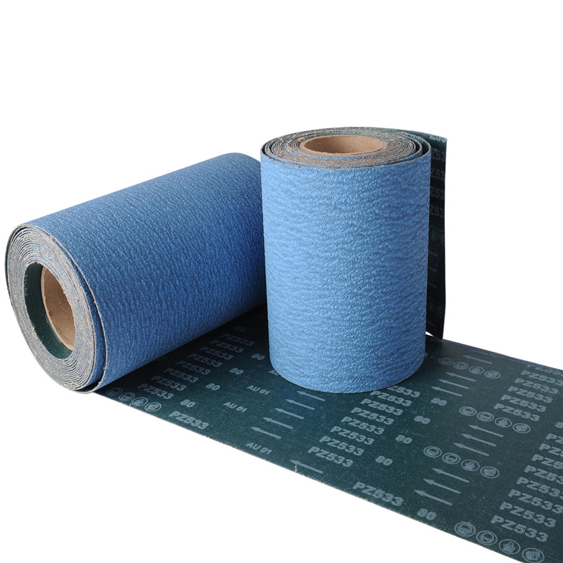 Zirconium Oxide Abrasive Cloth Roll Pz533