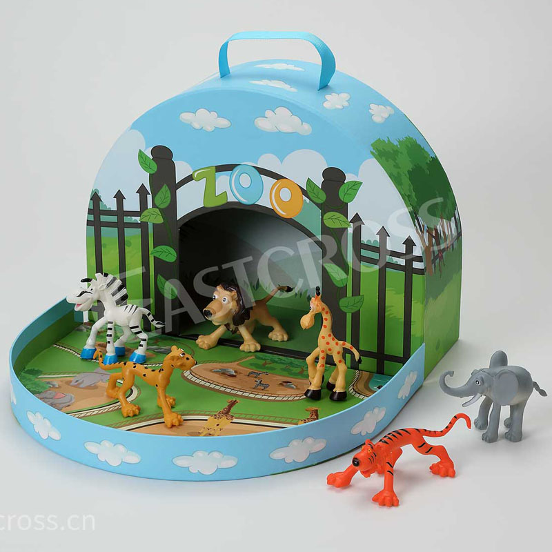 Paper Box-Kids Paper Suitcase