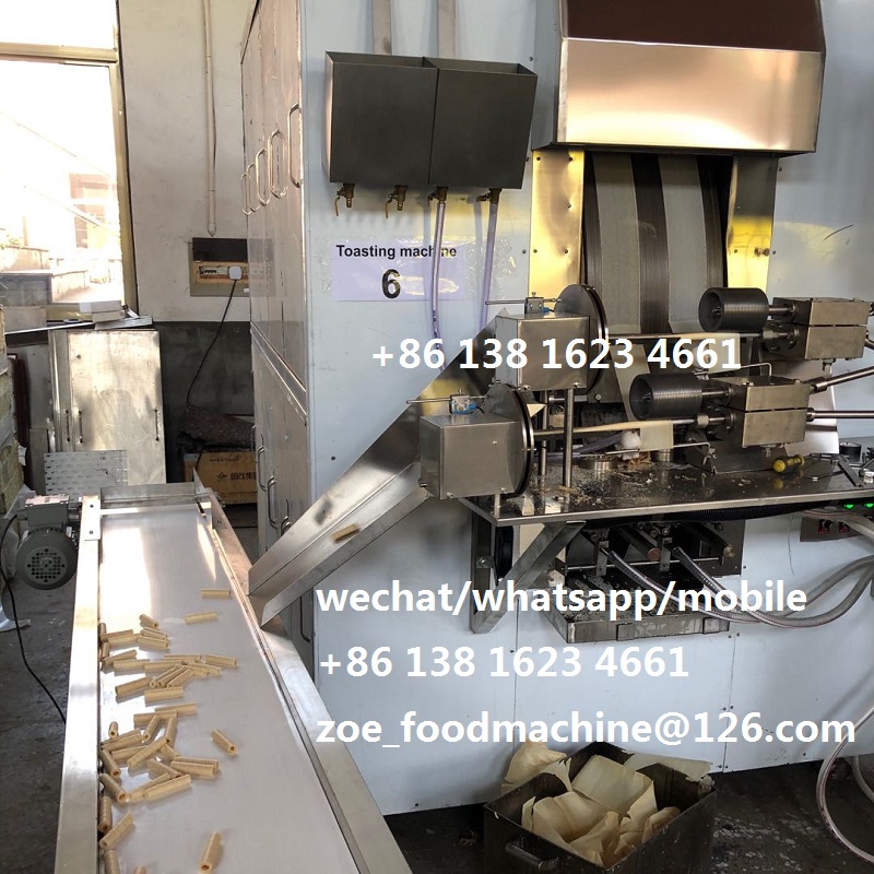 ZH2000 wafer stick production line/double color+chocolate filled cone