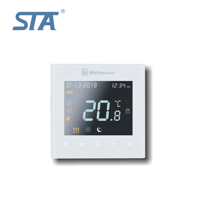 STA.7015-B touch screen wireless infrared underfloor in floor heating mats temperature controller heating thermostat