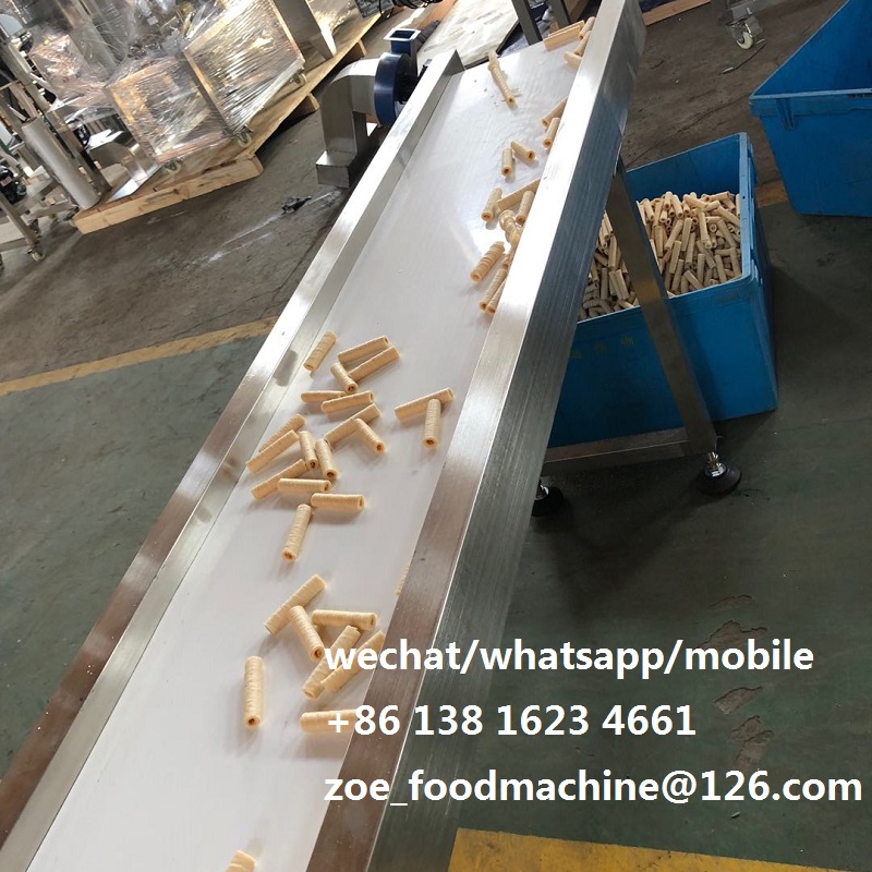 ZH1800-5 automatic wafer stick plant/ chocolate fillings/less power consumption/big capacity output