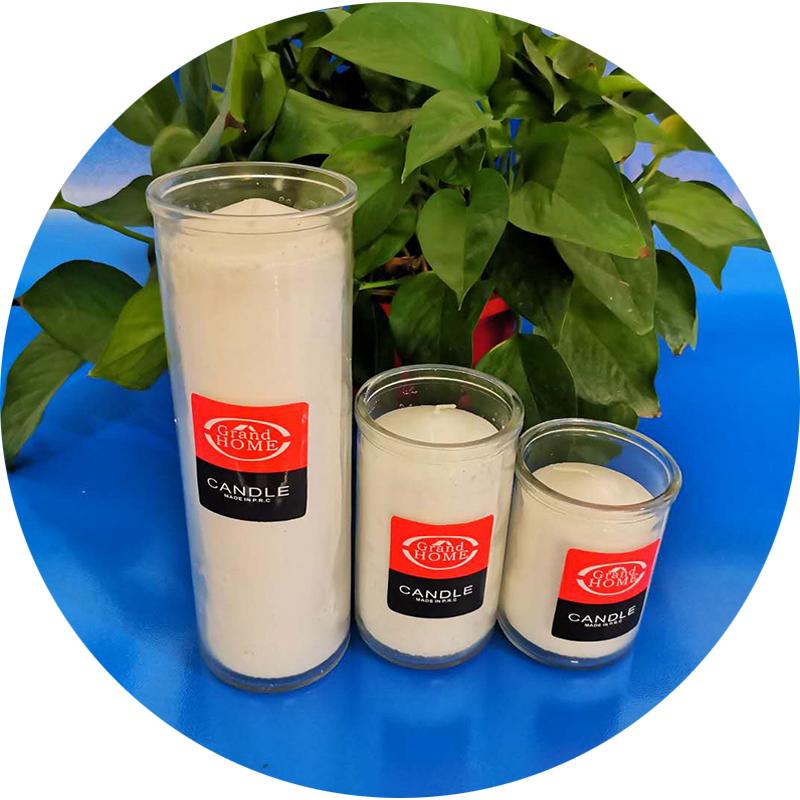 7 Days Glass Candle