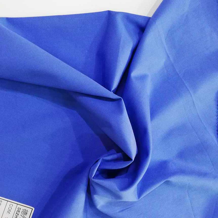 65 polyeter 35cotton white color blue color uniform fabric