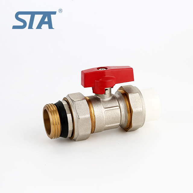 STA.1466 china suppliers yuhuan Forged brass ball valve for underfloor heating system