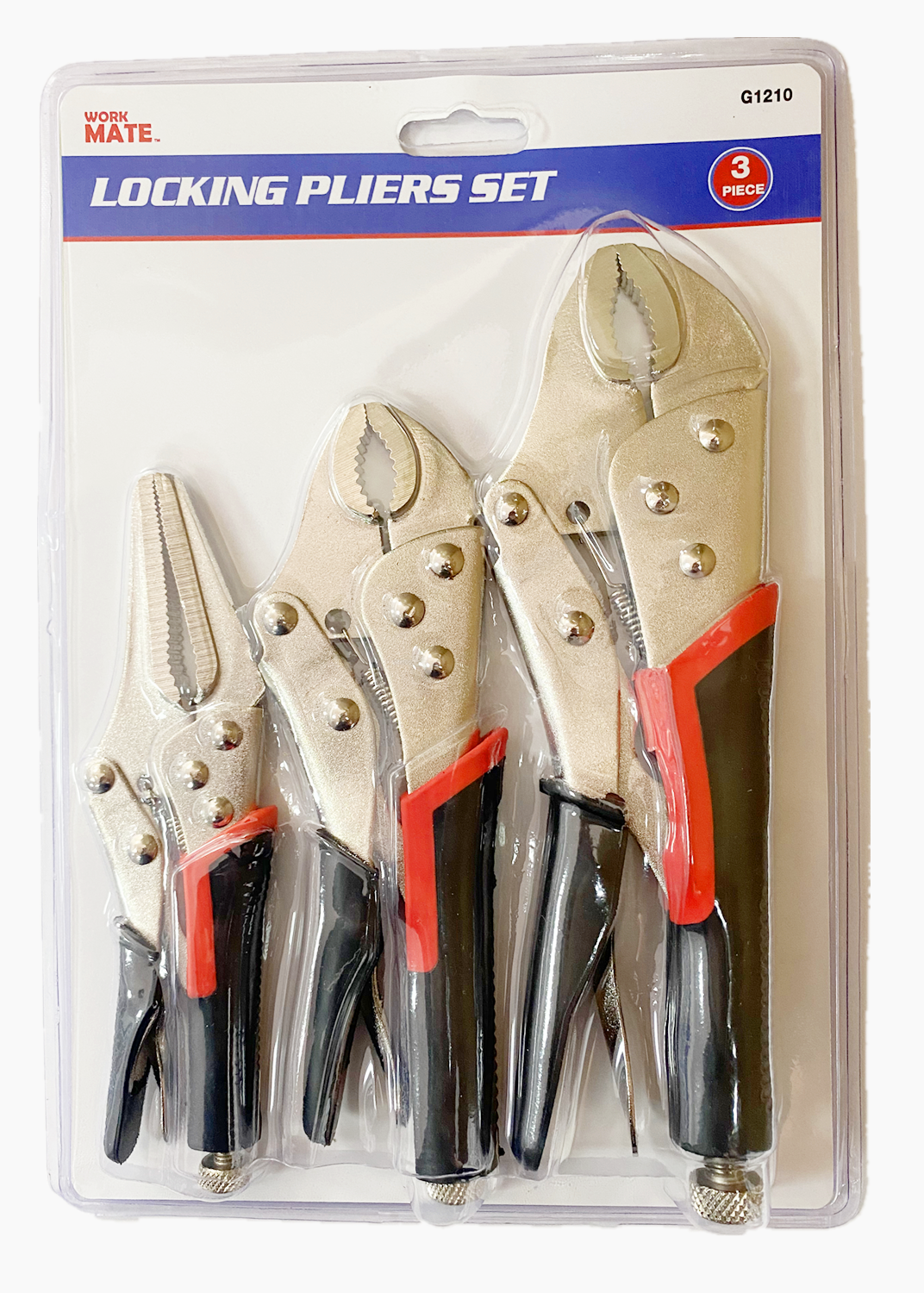 3pcs Locking Pliers Set