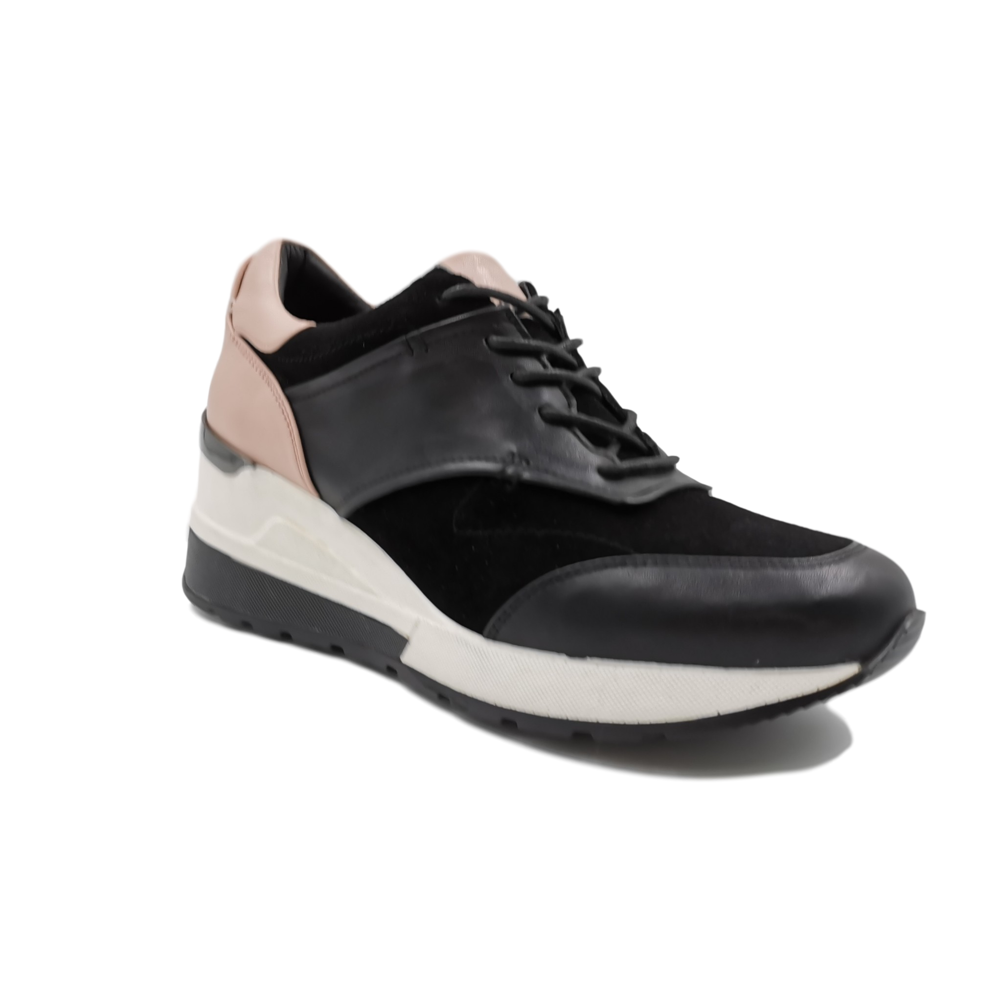 new hot leather ladies fashion casual sneaker