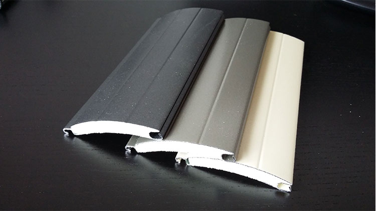customized aluminum roller shutter slats with diverse colors