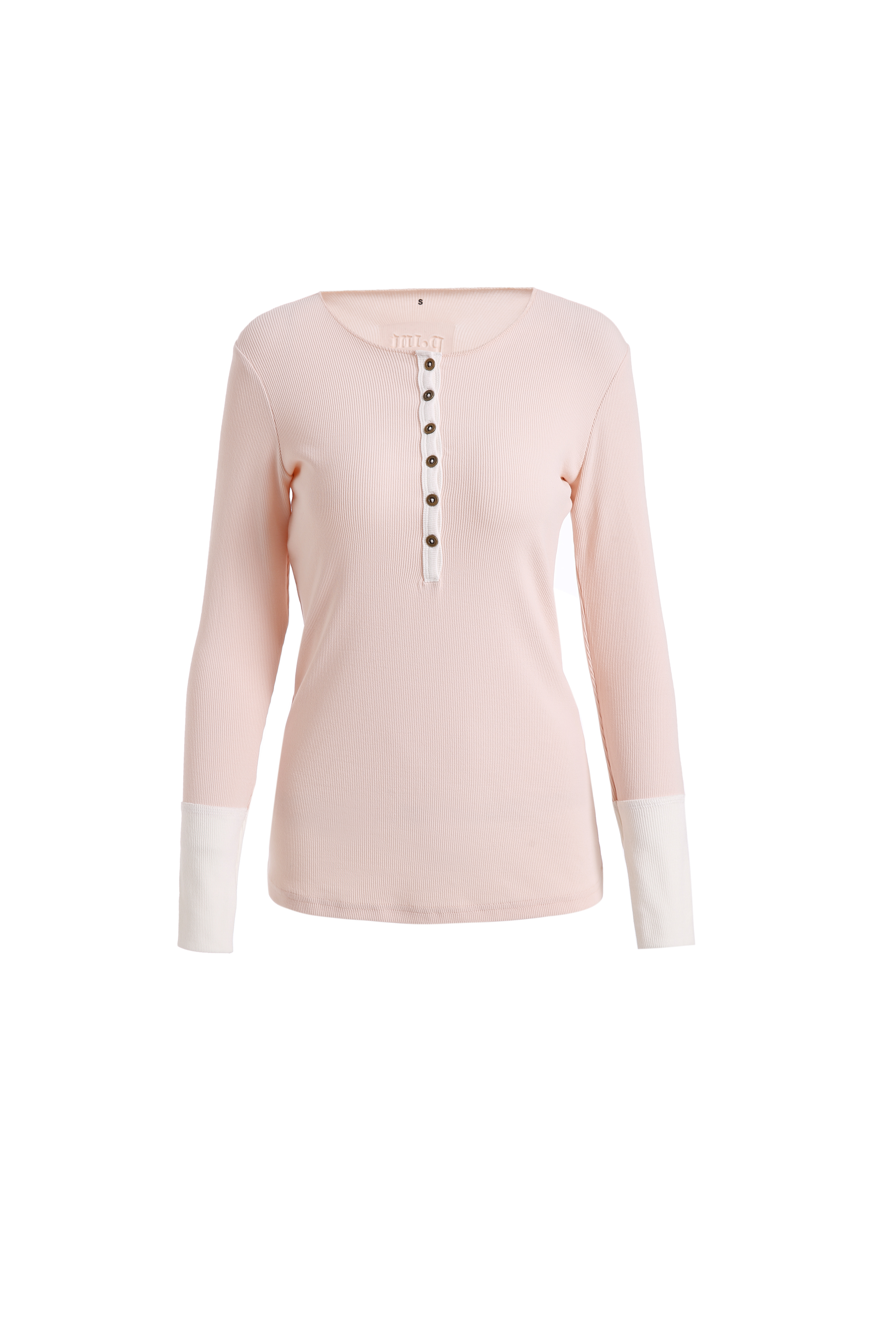 Long sleeve round neck t-shirt