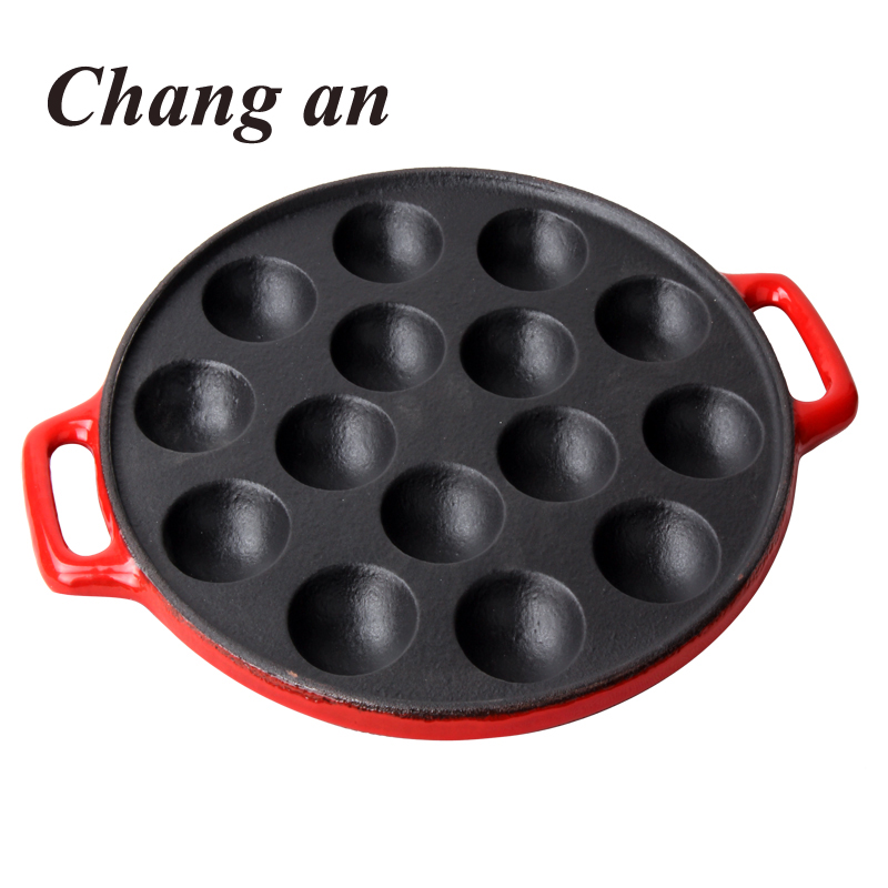 15 Small Balls Crepe Panekoken Takoyaki Poffertjes Pan