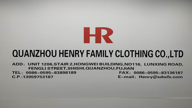 Quanzhou Hengrui Shijia Clothing Co., Ltd. – Other men's and women's clothing 1